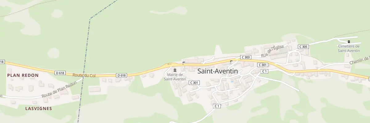 Plan du 44 Village à Saint-Aventin