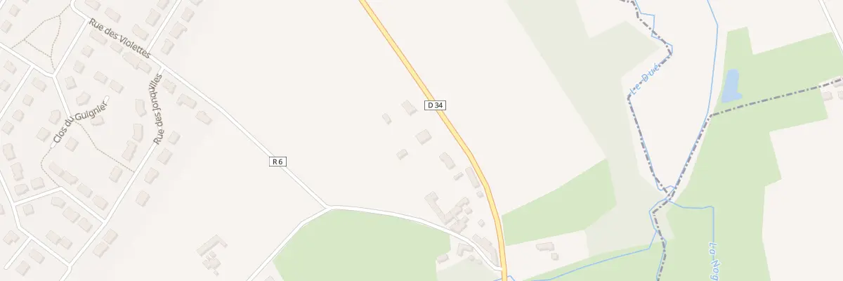 Plan du 5279 Le Ruisseau à Thorigné-sur-Dué