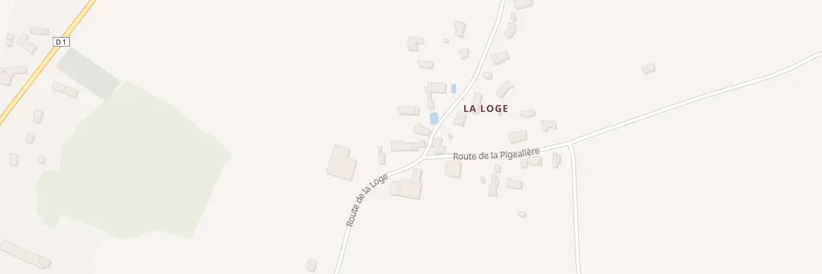 Plan du 1 Rte de la Boulardière à Liniers