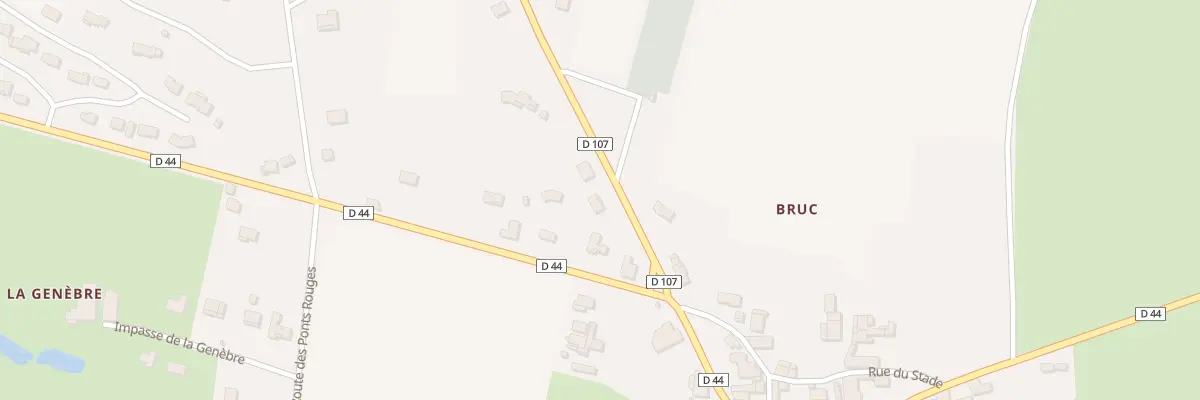 Plan du 107 Rte de Saint-Astier à Grignols