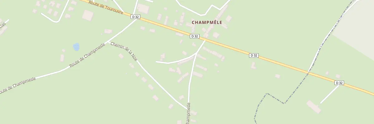 Plan du 10 Che de Champmele à Soligny-la-Trappe