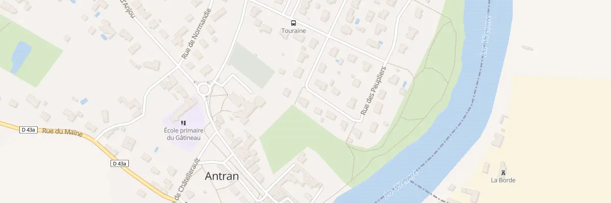 Plan du 10 Rue des Peupliers à Antran