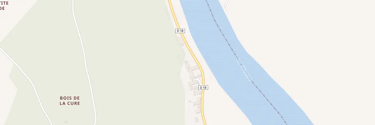 Plan du 8 Rue du Coteau à Ports-sur-Vienne