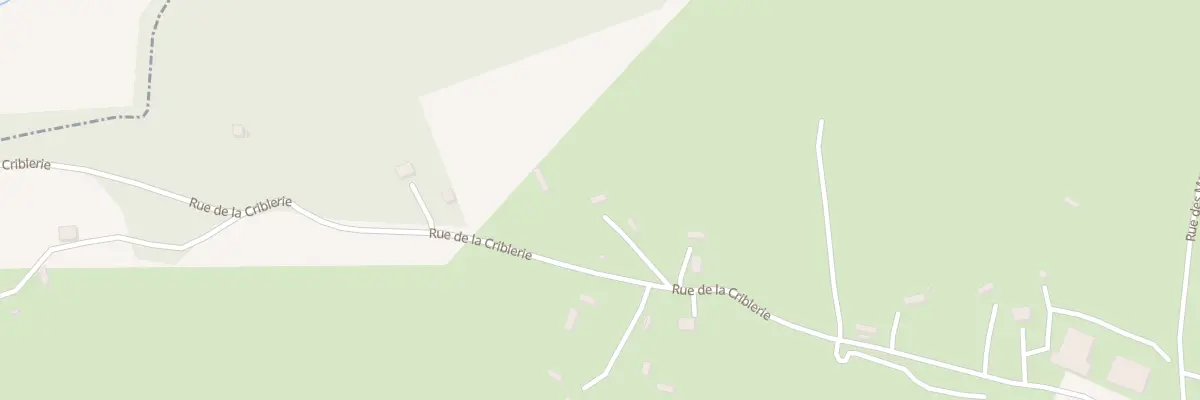 Plan du 442 Rue de la Criblerie à Saint-Étienne-l’Allier