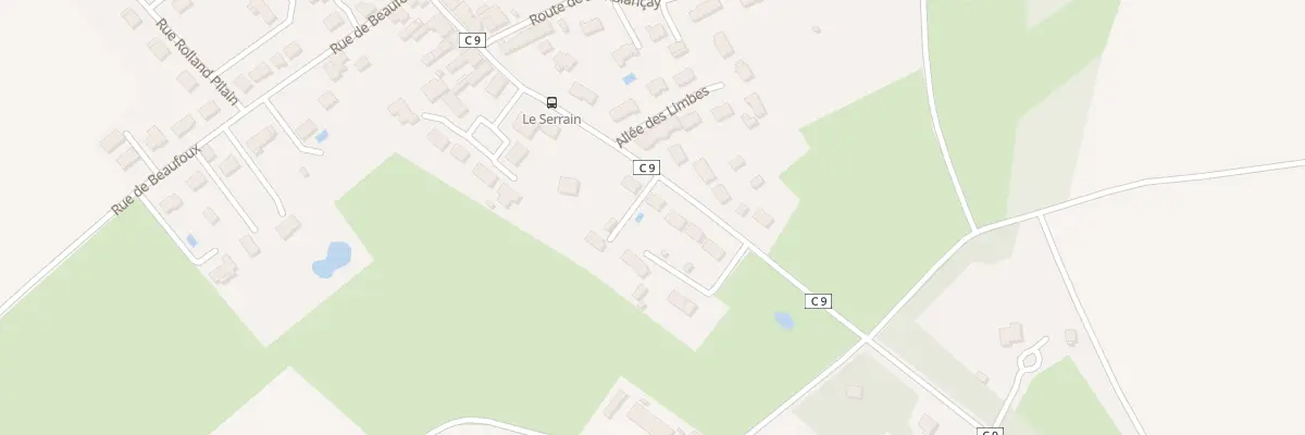 Plan du 11B Rue de la Voie Romaine à Semblançay