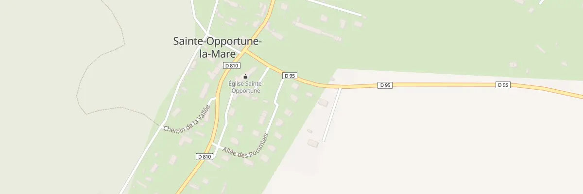 Plan du 16 All des Pommiers à Sainte-Opportune-la-Mare