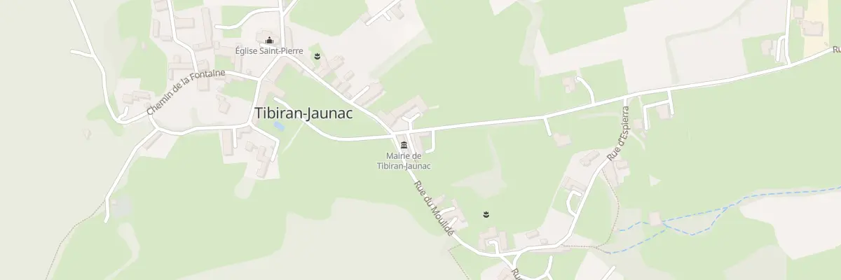 Plan du 5029 Courne de la Bielle à Tibiran-Jaunac