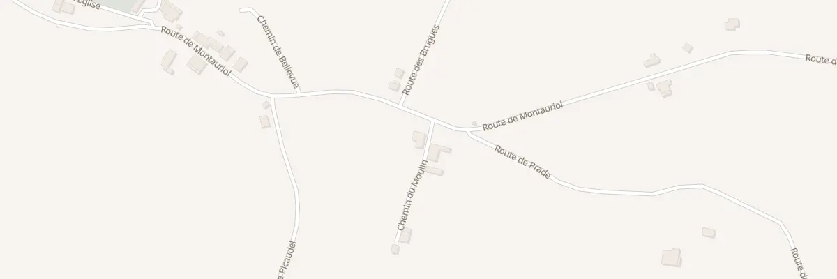 Plan du 42 Che du Moulin à Sérignac-Péboudou