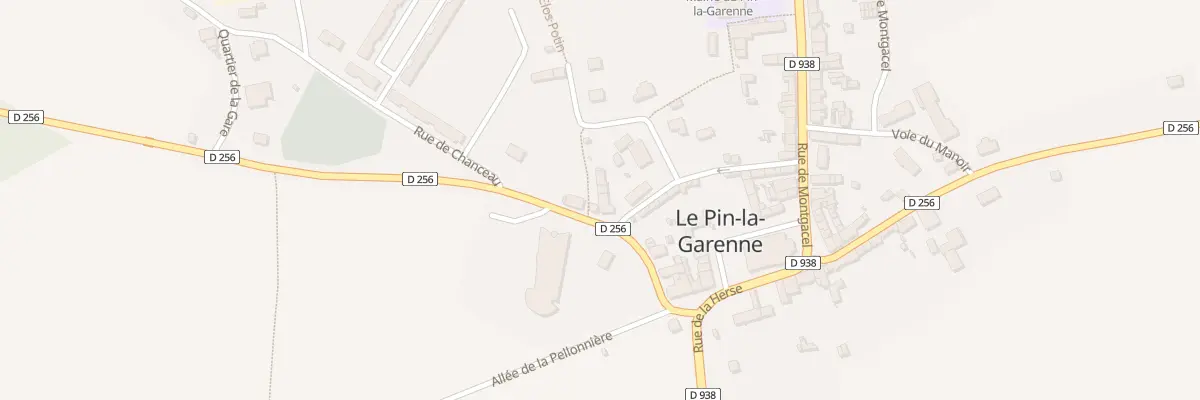 Plan du 1 Imp du Clos Potin au Pin-la-Garenne