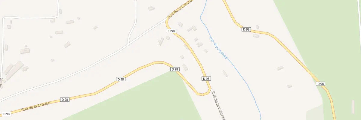 Plan du 1012 Rue de la Creuse à Saint-Étienne-l’Allier