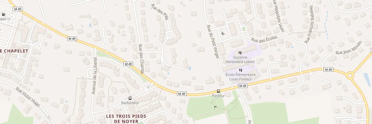 Plan du 7 Rue des Prés à Luynes
