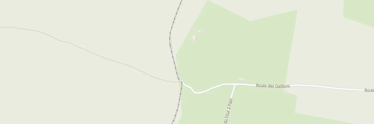 Plan du 686 Rte des Gaillons à Chamblac