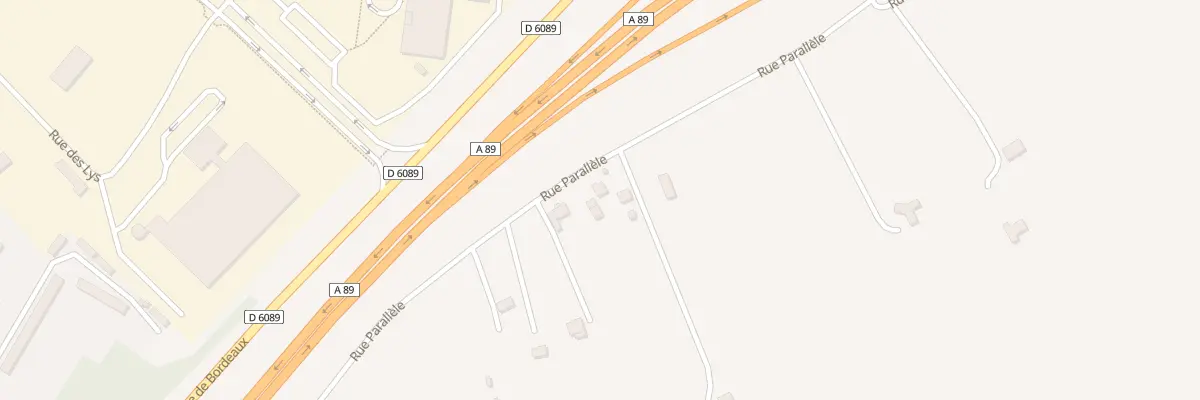 Plan du 700 Rue Parallèle à Saint-Astier