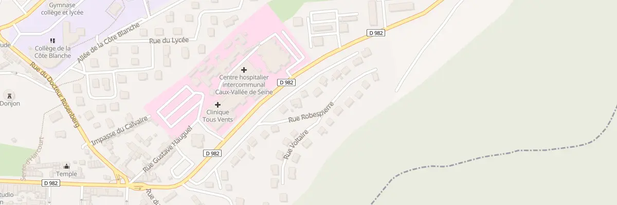 Plan du 6 Rue de la Nuit du 4 Aout à Lillebonne