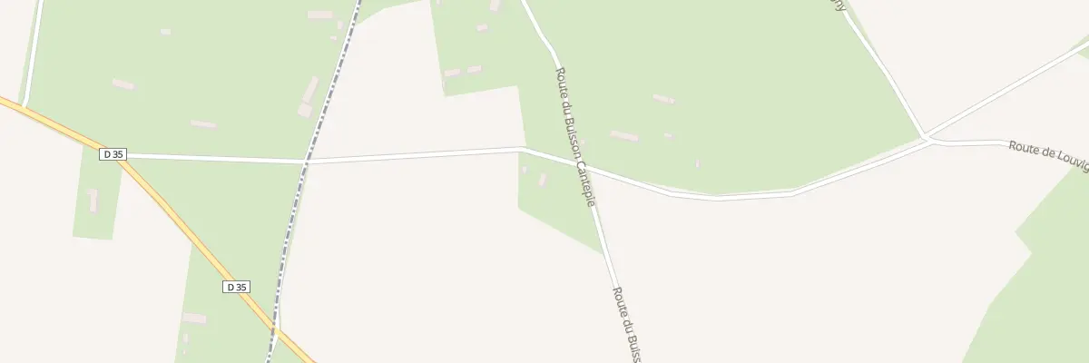 Plan du 1162 Rte du Buisson Cantepie à Saint-Agnan-de-Cernières