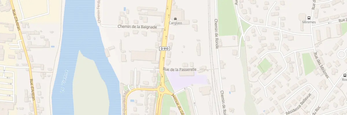 Plan du 4 Av Louis Ripault à Châtellerault