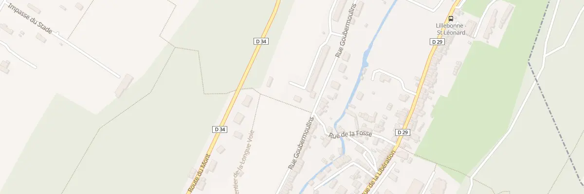 Plan du 95B Rue Goubermoulins à Lillebonne