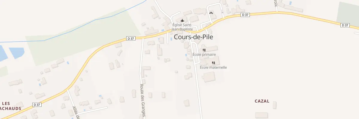 Plan du 82 Le Coustinet à Cours-de-Pile