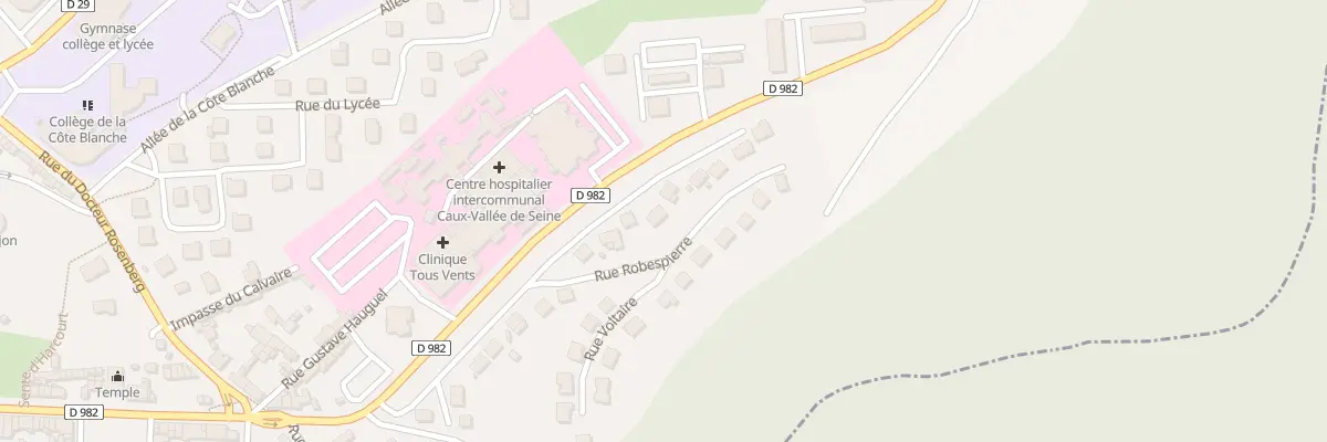 Plan du 8 Rue de la Nuit du 4 Aout à Lillebonne