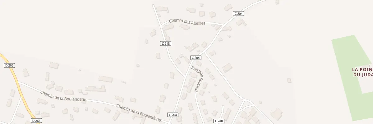 Plan du 15 Che de la Houssaye à Bouloire