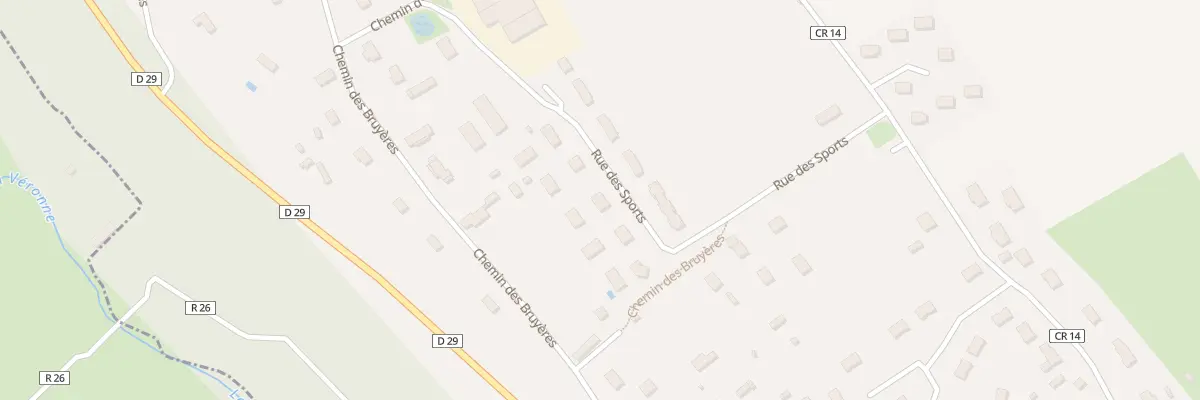 Plan du 259 Rue des Sports à Campigny