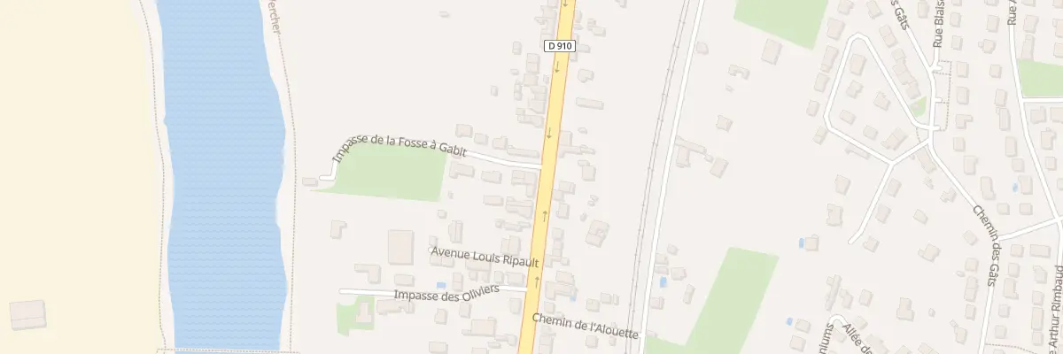 Plan du 101 Av Louis Ripault à Châtellerault