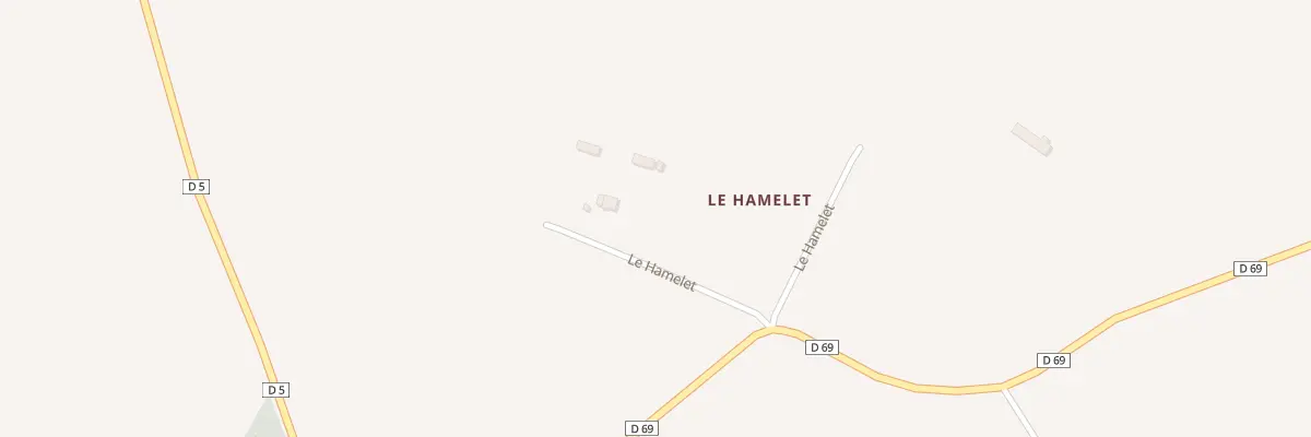 Plan du 1 Le Hamelet à Theuville-aux-Maillots