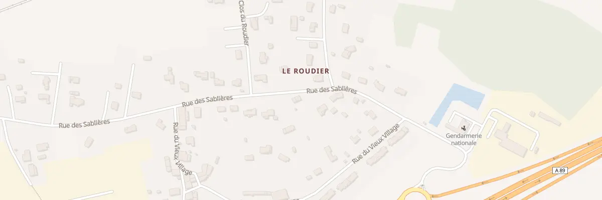 Plan du 34 Rue des Sablières à Saint-Astier