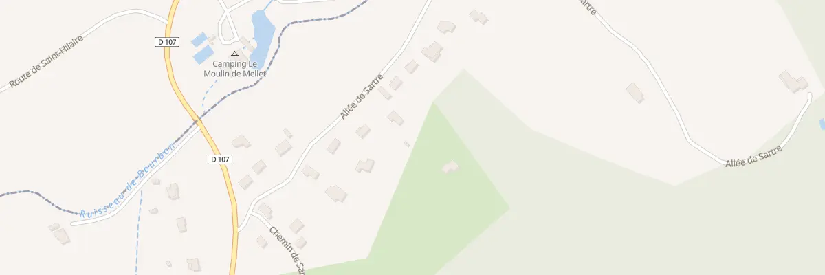 Plan du 242 All de Sartre à Colayrac-Saint-Cirq