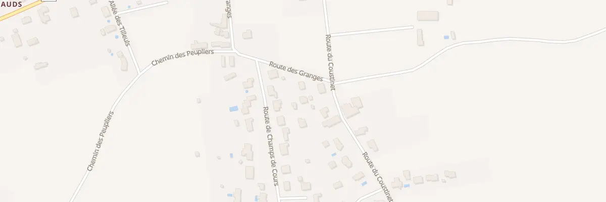 Plan du 390 Rte des Granges à Cours-de-Pile