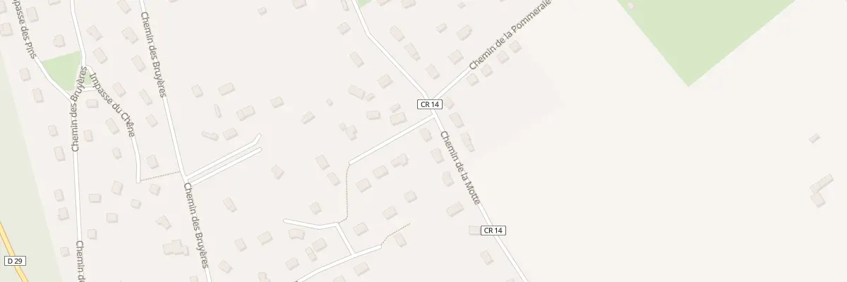 Plan du 5076 Che de la Motte à Campigny