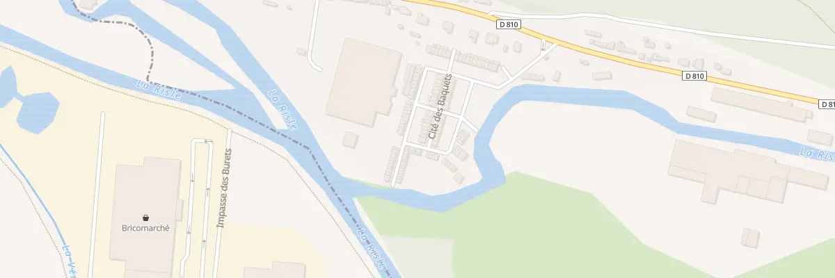 Plan du 108 Cité des Baquets à Manneville-sur-Risle