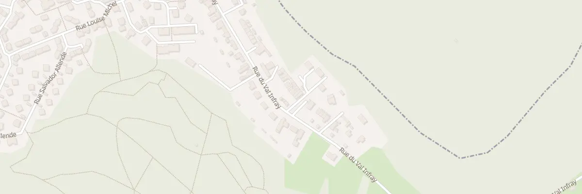 Plan du 43 Rue du Val Infray à Lillebonne