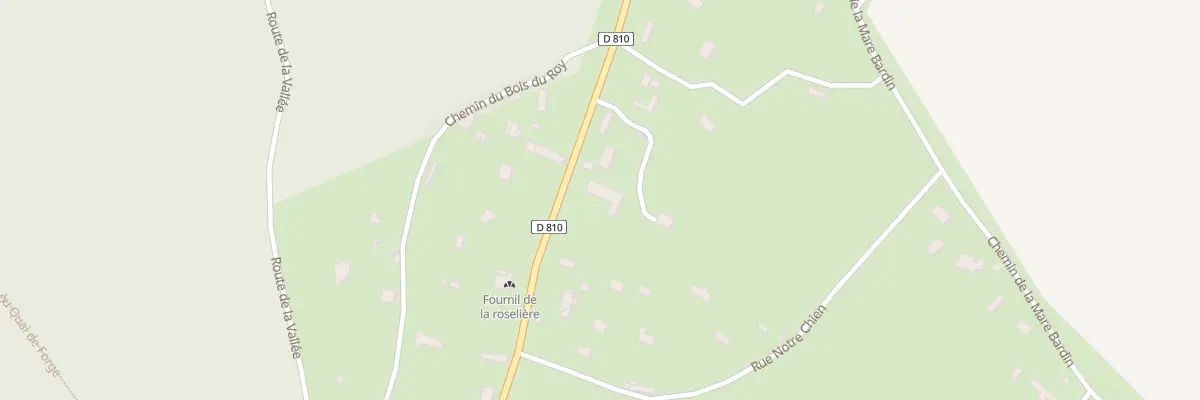 Plan du 2033 Rte de Quillebeuf à Sainte-Opportune-la-Mare