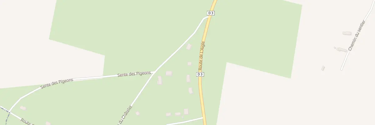 Plan du 411 Rte de L’Aigle à Auguaise