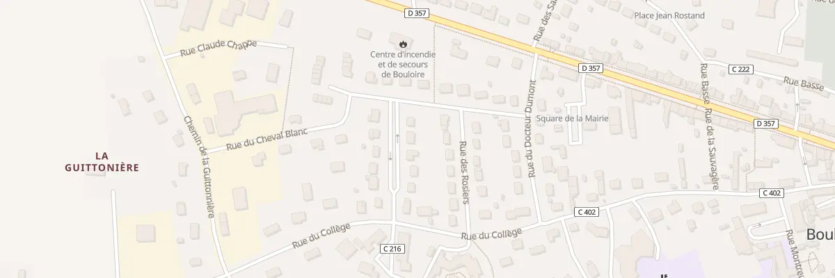 Plan du 3F Rue du Pdt Allende à Bouloire