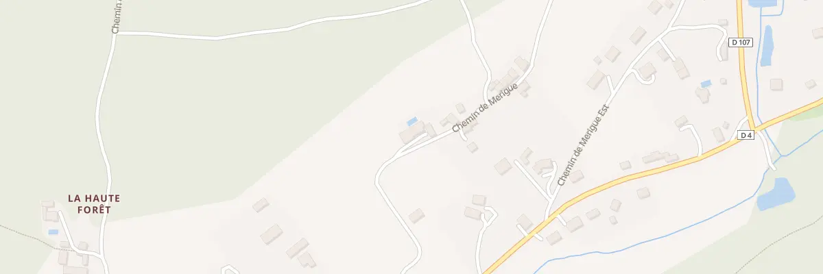 Plan du 245 Che de Merigue à Villamblard