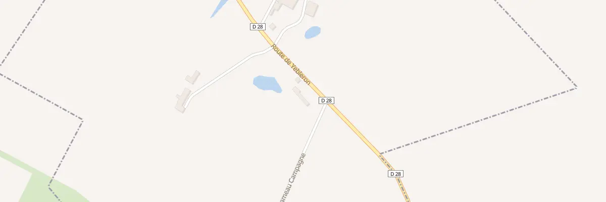 Plan du 2907 Rte de Yébleron à Bolleville