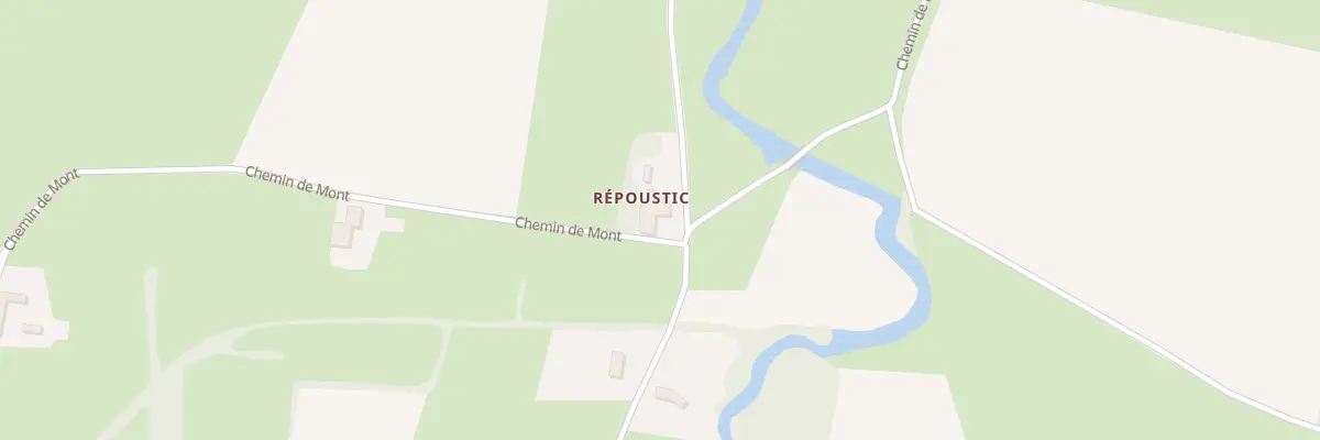 Plan du 5032 Repoustic à Sariac-Magnoac
