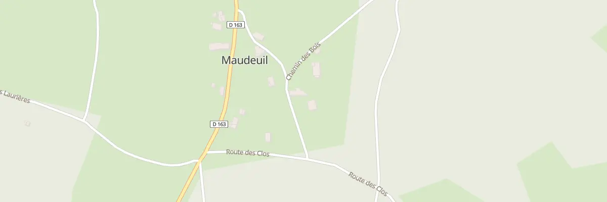 Plan du 5063 Maudeuil à Eymouthiers