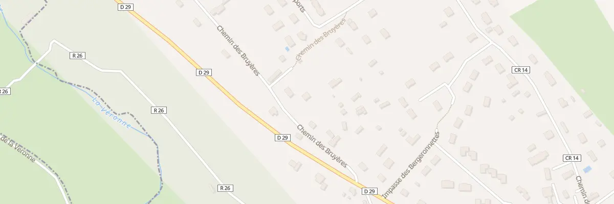 Plan du 140 Che des Bruyères à Campigny