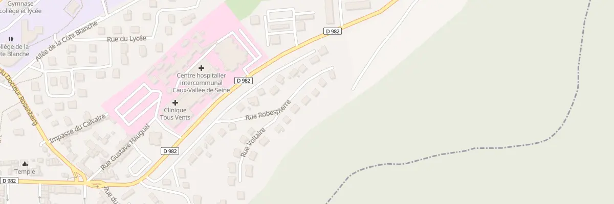 Plan du 22 Rue Robespierre à Lillebonne