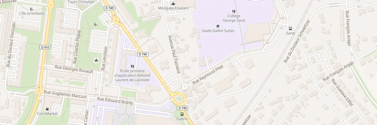 Plan du 32 Av Paul Painlevé à Châtellerault
