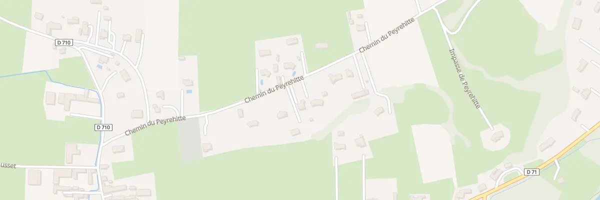 Plan du 20 Che du Peyrehitte à Mazères-de-Neste