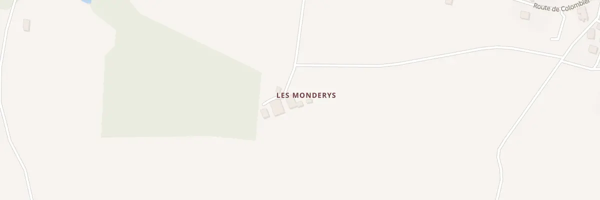 Plan du 236 Imp des Monderys à Conne-de-Labarde