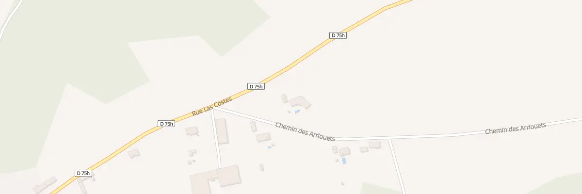 Plan du 1 Les Arriouets à Franquevielle