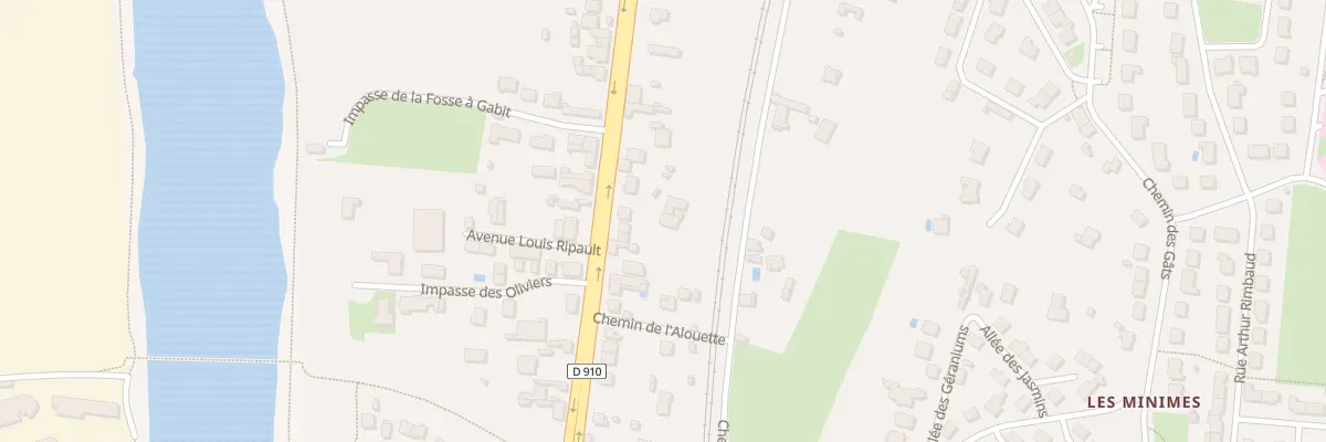 Plan du 74B Av Louis Ripault à Châtellerault