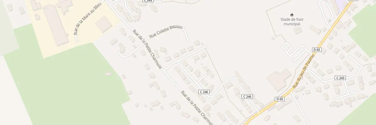 Plan du 34 Rue Marie Curie à Bouloire