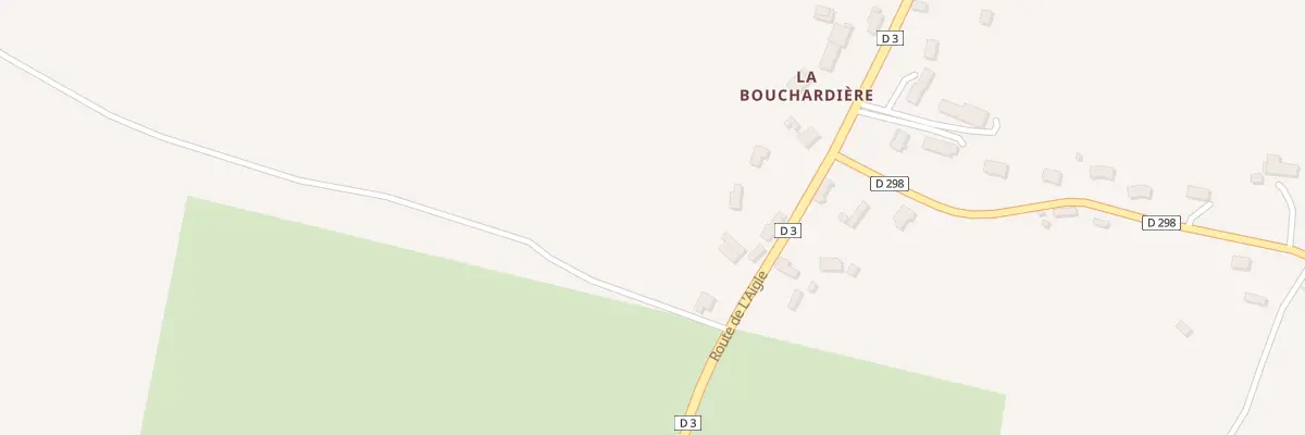 Plan du 29 La Bouchardiere à Auguaise