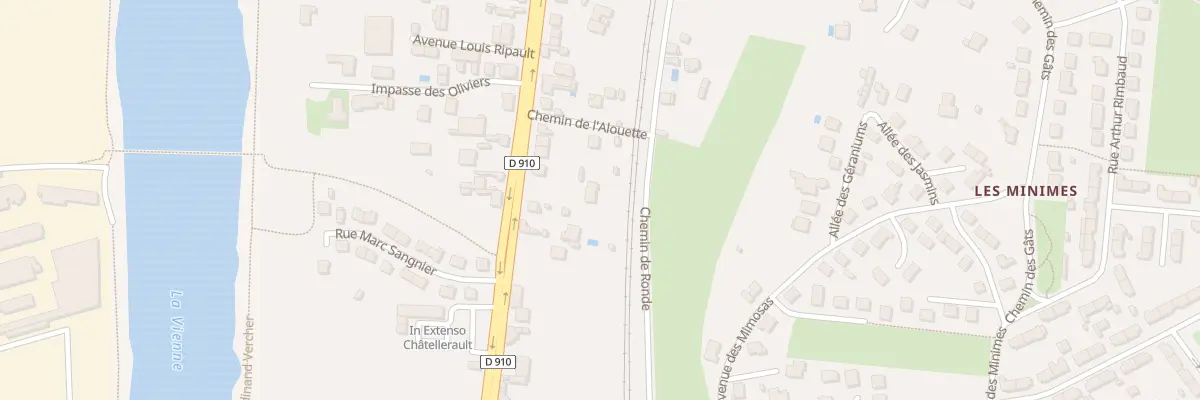Plan du 52 Av Louis Ripault à Châtellerault